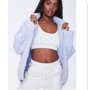 Quilted Zip-Up Jacket